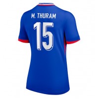 France Marcus Thuram #15 Replica Home Shirt Ladies Euro 2024 Short Sleeve